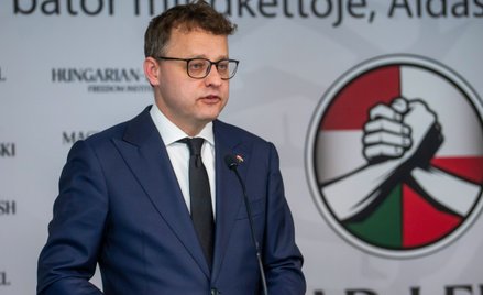 Poseł PiS Marcin Romanowski jeszcze w czasie pobytu w Budapeszcie. Jak zapowiadał jego pełnomocnik, 