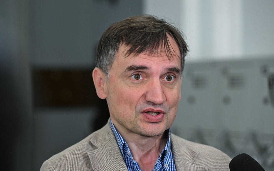 Poseł Prawa i Sprawiedliwości, były minister sprawiedliwości i prokurator generalny Zbigniew Ziobro 