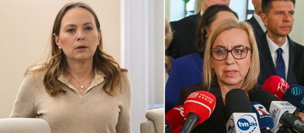 Katarzyna Pełczyńska-Nałęcz i Paulina Hennig-Kloska