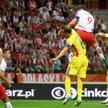 Drugi gol Roberta Lewandowskiego w meczu przeciwko Rumunii był zdobyty spektakularnym strzałem głową