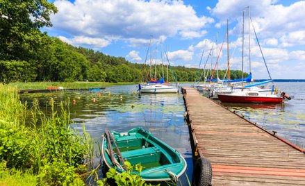 Szlak Wielkich Jezior Mazurskich jest najpopularniejszym i najpiękniejszym szlakiem żeglugowym półno