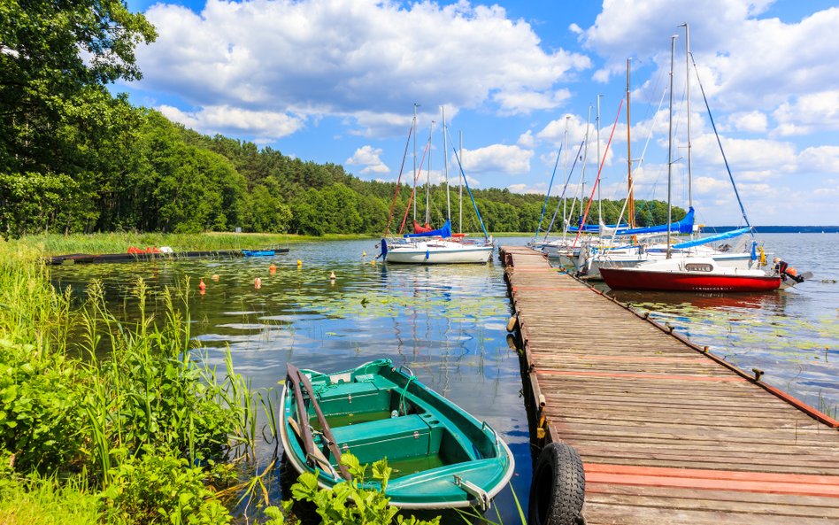 Szlak Wielkich Jezior Mazurskich jest najpopularniejszym i najpiękniejszym szlakiem żeglugowym półno