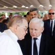 O. Tadeusz Rydzyk na Jasnej Górze z politykami PiS, Jarosławem Kaczyńskim, Krzysztofem Sobolewskim i