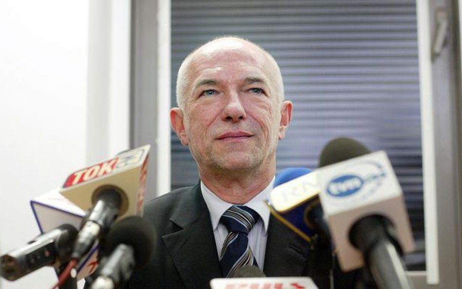 Minister sprawiedliwości Zbigniew Ćwiąkalski