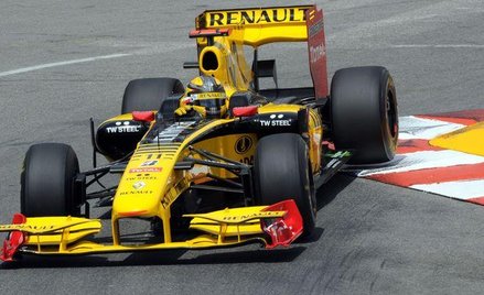 Kubica na torze w Monaco