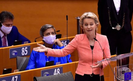 Przewodnicząca KE nie wspomniała o zablokowaniu Nord Stream 2