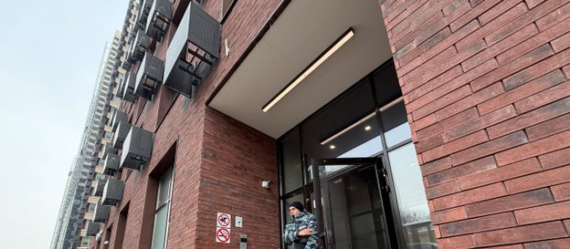 Miejsce zamachu na rosyjskiego generała w Moskwie