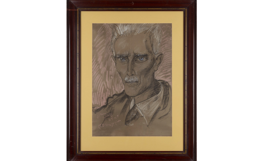 Portret Ignacego Daszyńskiego, 1936, autorstwa Witkacego