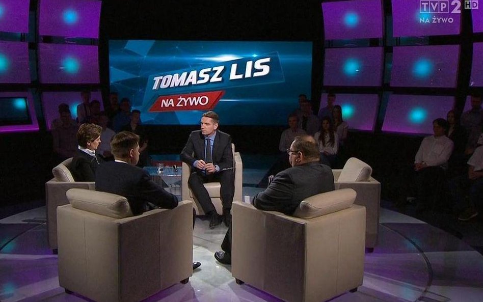 Kadr z programu Tomasza Lisa