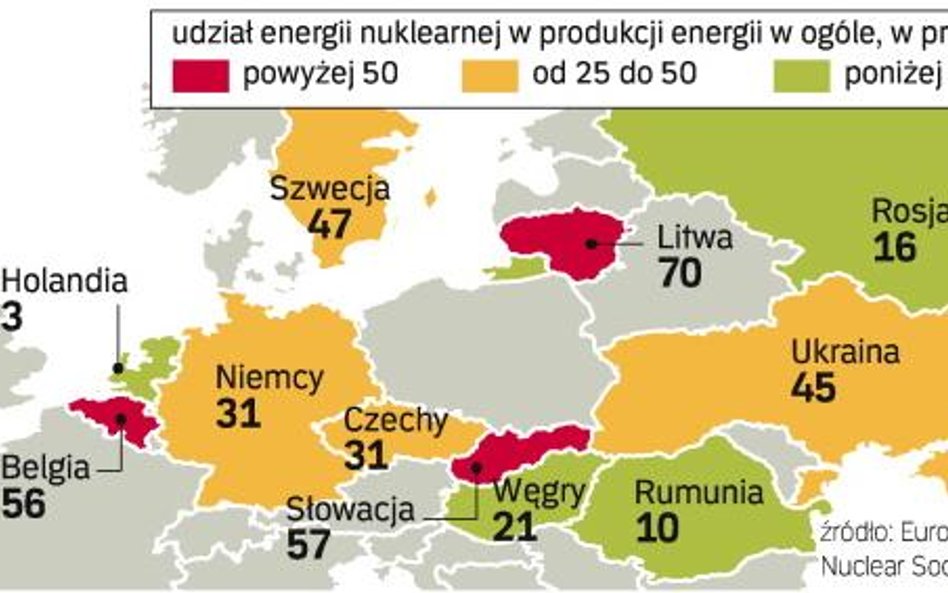 Kolejne kraje ogłaszają plany budowy elektrowni atomowych. Nowe obiekty mają powstać na Litwie i Bia