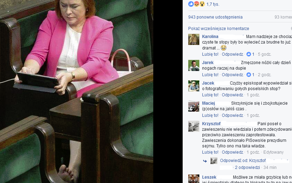 Paweł Dąbrowski stracił akredytację w Sejmie za sfotografowanie bosej stopy posłanki