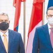 Premier Polski Mateusz Morawiecki i premier Węgier Viktor Orbán nie godzą się na mechanizm „pieniądz