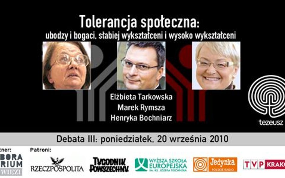 Tolerancja społeczna: debata 3