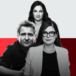 Marzena Tabor-Olszewska, Ewa Szadkowska i Piotr Szymaniak