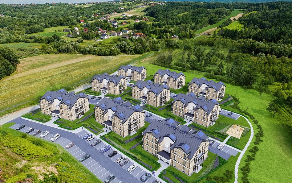 Apartamenty na Wzgórzach - osiedle J.W. Construction pod Krakowem