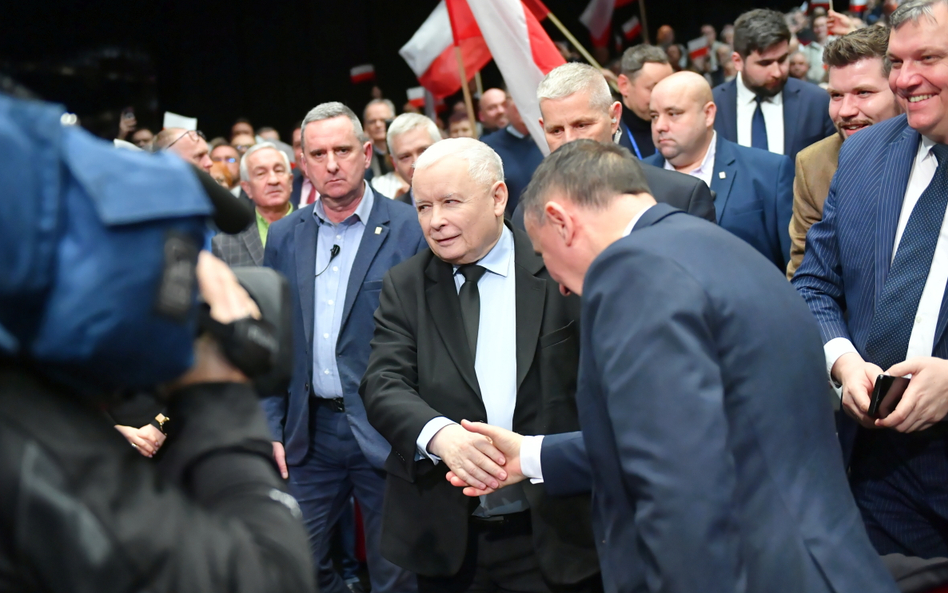 Prezes PiS Jarosław Kaczyński