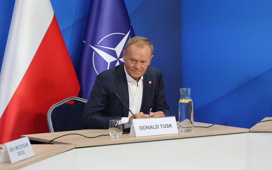 Przewodniczący Platformy Obywatelskiej Donald Tusk