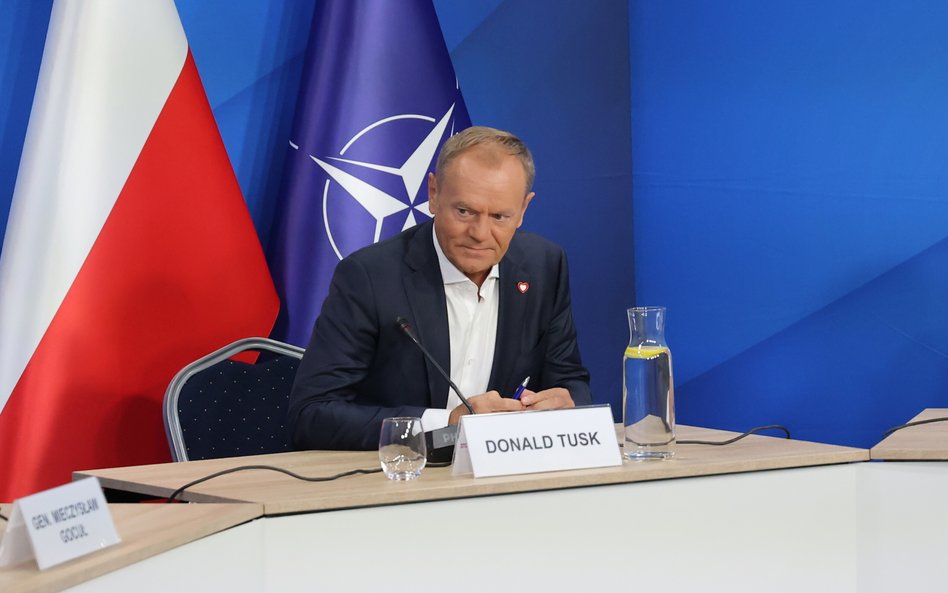 Przewodniczący Platformy Obywatelskiej Donald Tusk