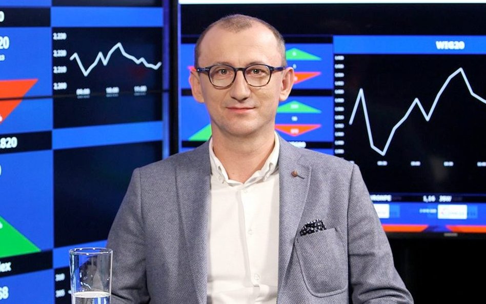 Konrad Łapiński, zarządzający funduszem Total FIZ