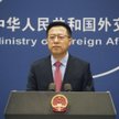 Rzecznik chińskiego MSZ Zhao Lijian