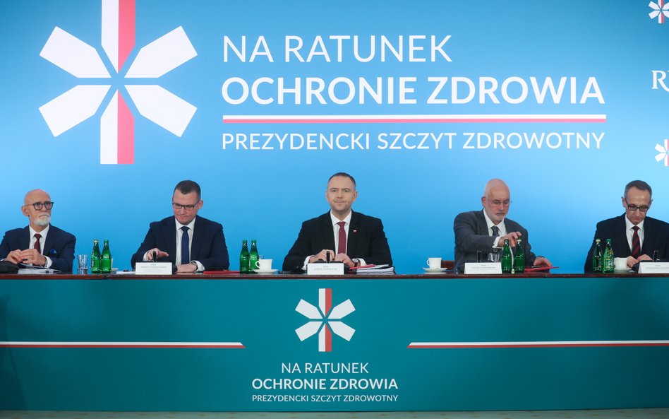 W Pałacu Prezydenckim odbywa się Szczyt Zdrowotny „Na ratunek ochronie zdrowia”