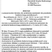 Wniosek o przywrócenie terminu do wniesienia zastrzeżeń