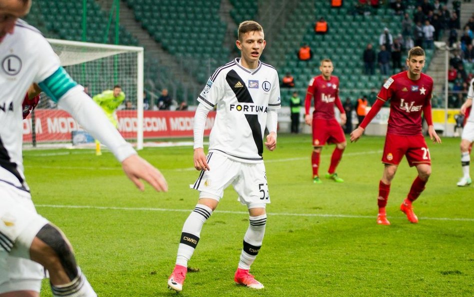 Sebastian Szymański, jeszcze w barwach Legii