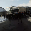 Ciężarówka wjechała w protestujących na Śląsku górników