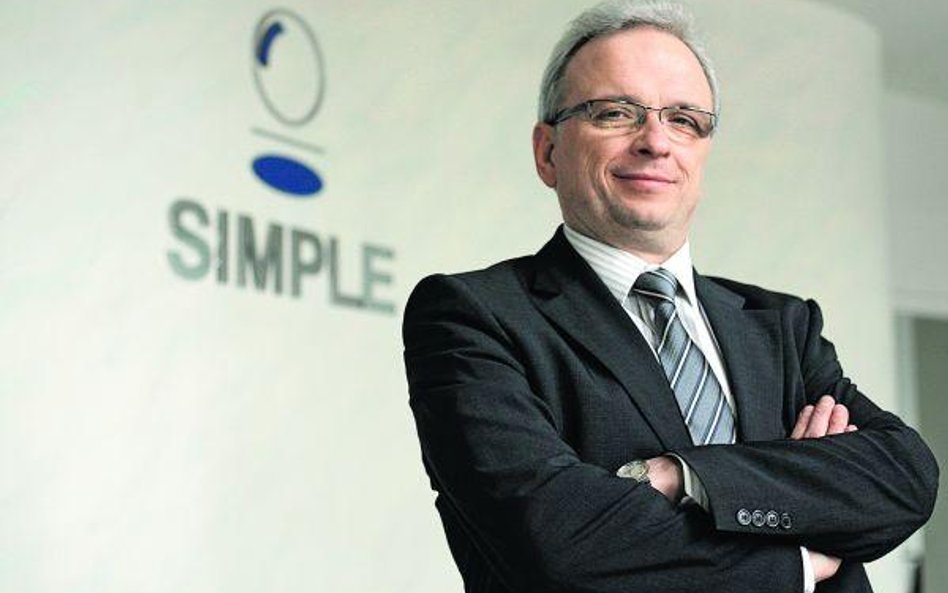 Paweł Zdunek, prezes Simple