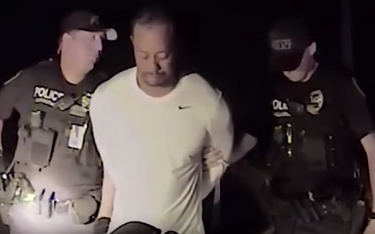 Zatrzymanie Tigera Woodsa: Jest film z interwencji policji