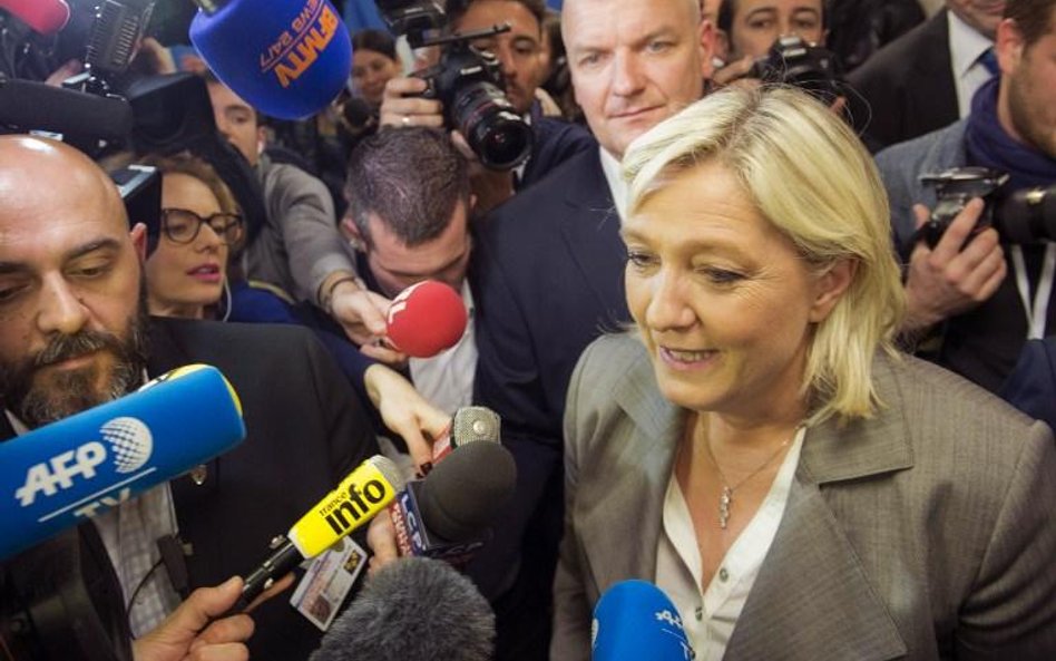 Szefowa Frontu Narodowego Marine Le Pen