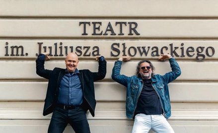 Bartosz Szydłowski, dyrektor artystyczny (z lewej) i Krzysztof Głuchowski, dyrektor naczelny Teatru 