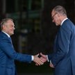 Donald Tusk i Friedrich Merz