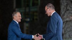 Donald Tusk i Friedrich Merz