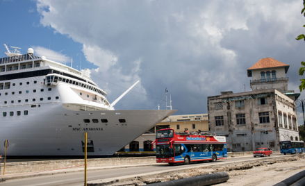 Port w Hawanie na Kubie