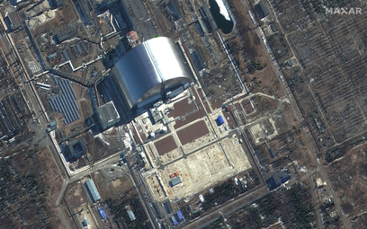 Elektrownia jądrowa w Czarnobylu, fotografia z 10 marca