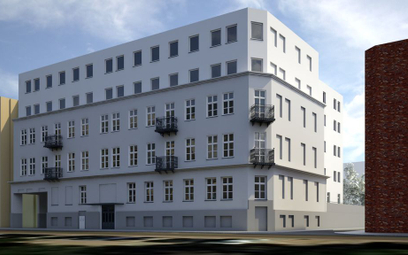 Rewitalizacja budynku przy ul. Łomżyńskiej w Warszawie. Inwestycja zakończy się w tym roku