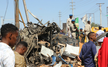 Krwawy zamach w Somalii. Co najmniej 79 zabitych, ponad setka rannych