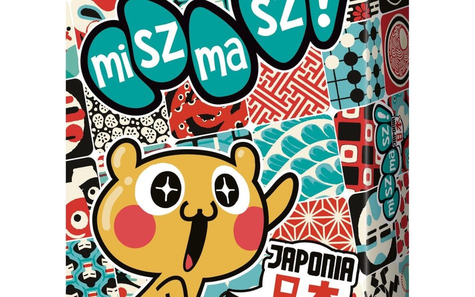 „Miszmasz! Japonia”, Nathalie Saunier, Rémi Saunier, Tom Vuarchex, wyd. Rebe