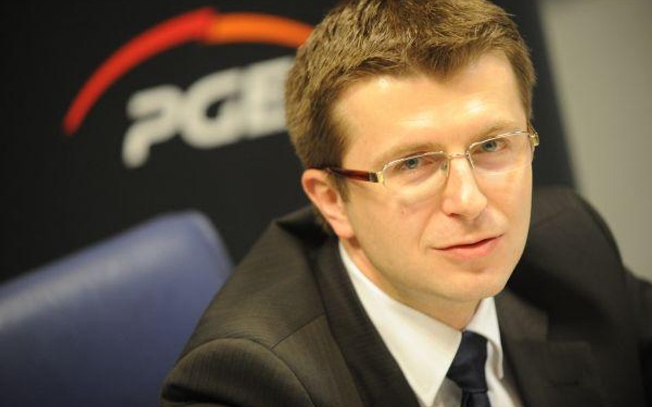 Tomasz Zadroga, prezes PGE