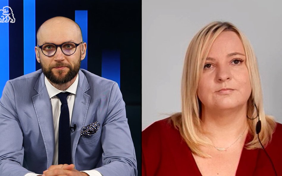 Gościem Grzegorza Siemionczyka w czwartkowym programie „Prosto z parkietu” była Agata Filipowicz-Ryb