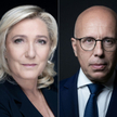 Marine Le Pen i Eric Ciotti