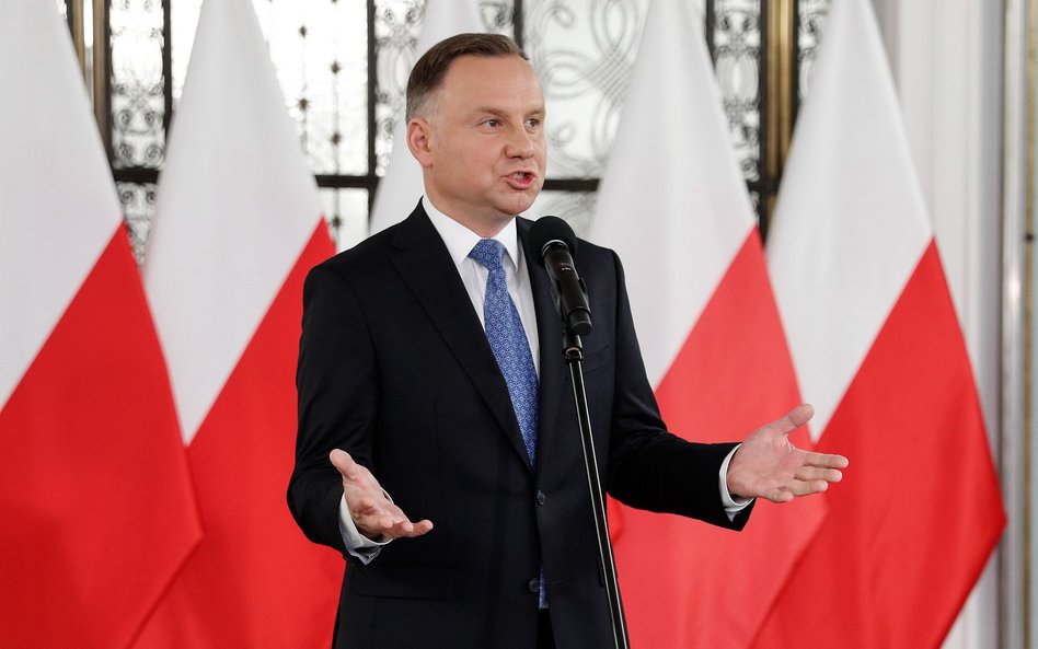 Prezydent Andrzej Duda broni swojego pomysłu zmian w Sądzie Najwyższym