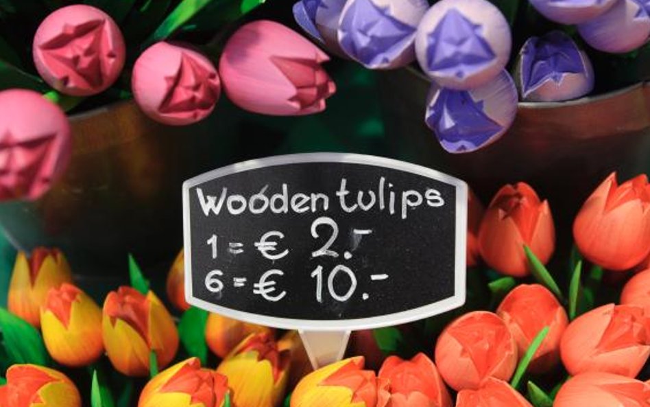 Bloemenmarkt w Amsterdamie