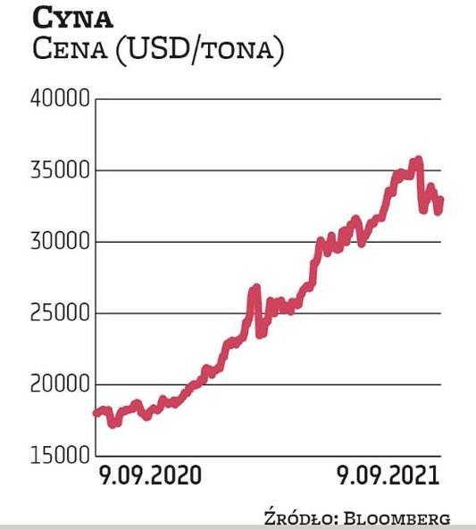 Cyna należy do metali przemysłowych, na które inwestorzy rzadziej zwracają uwagę. A szkoda przegapić