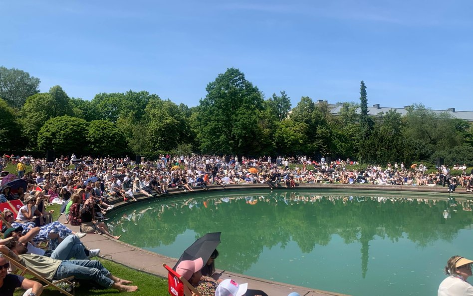 Słuchacze szczelnie wypełnili strefę publiczności