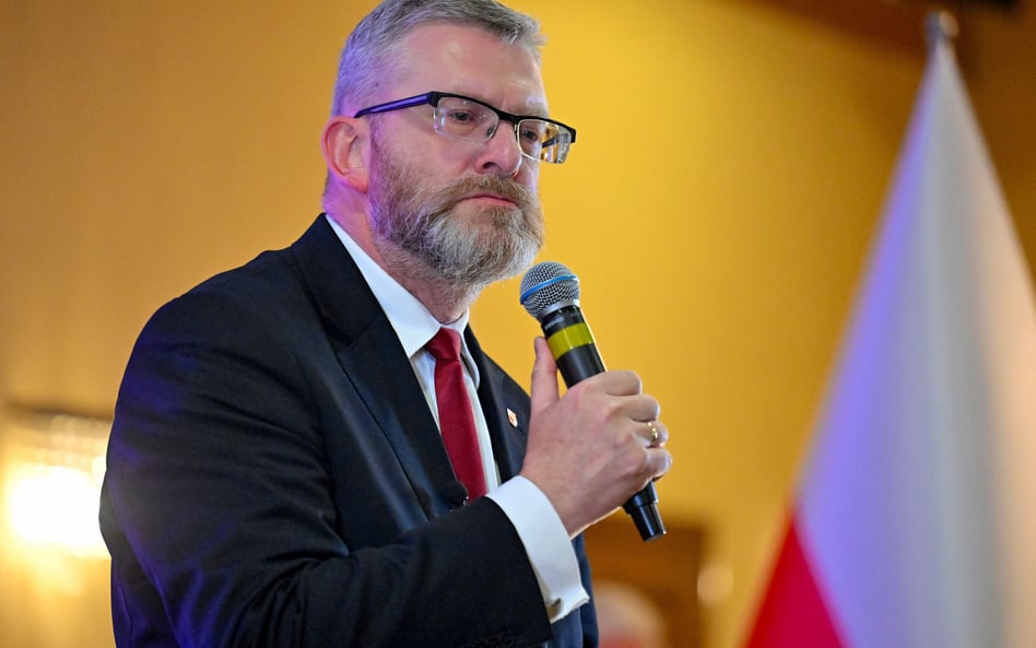Europoseł, kandydat w zbliżających się wyborach na fotel prezydenta RP Grzegorz Braun