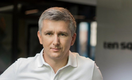 Prezes TSG Maciej Zużałek