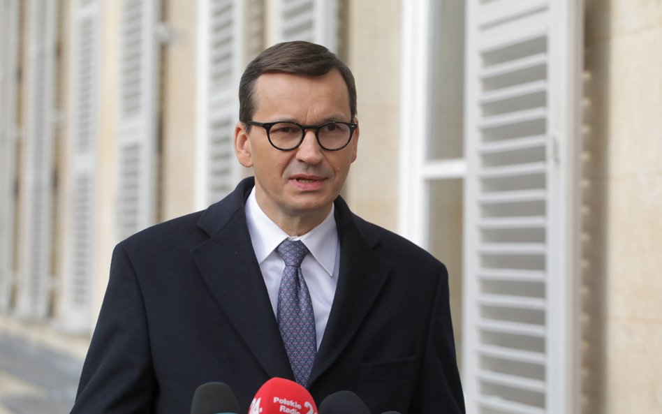 Premier Mateusz Morawiecki