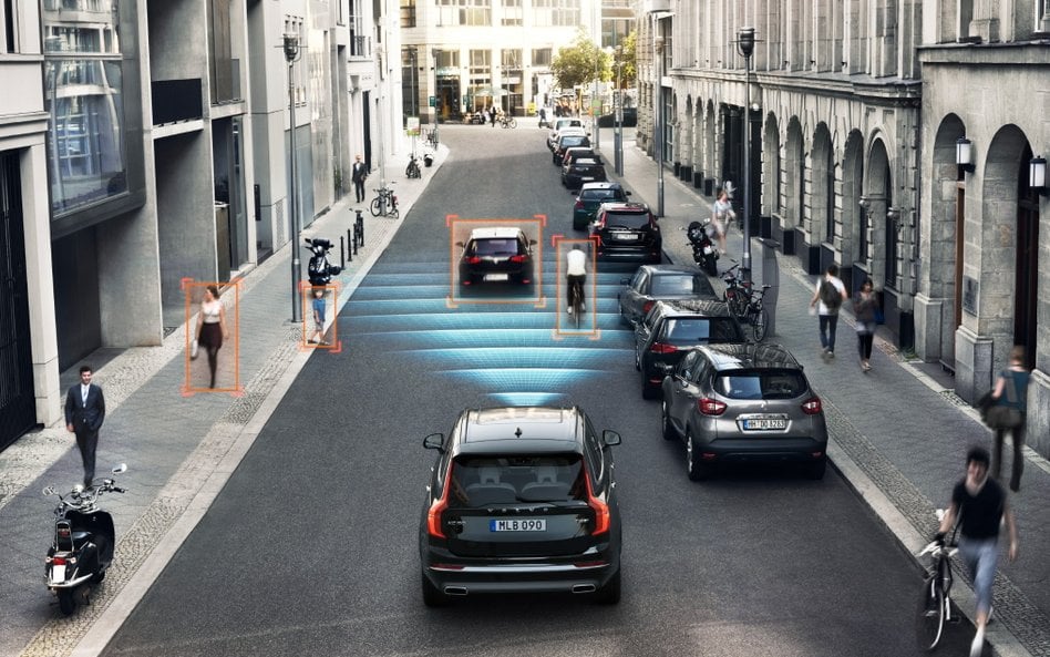 Volvo - systemy bezpieczeństwa aktywnego